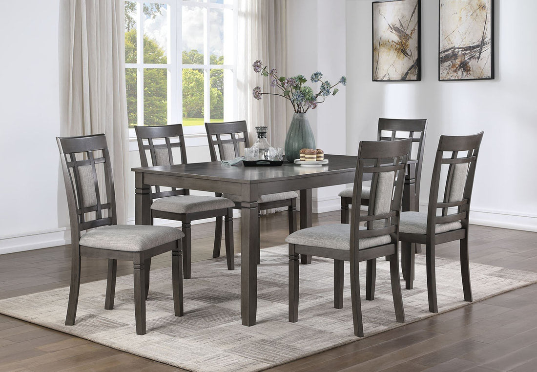 BB1020 - Dining Table + 6 Chair Set