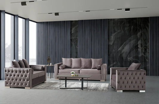 Lotus - Sofa & Loveseat Set