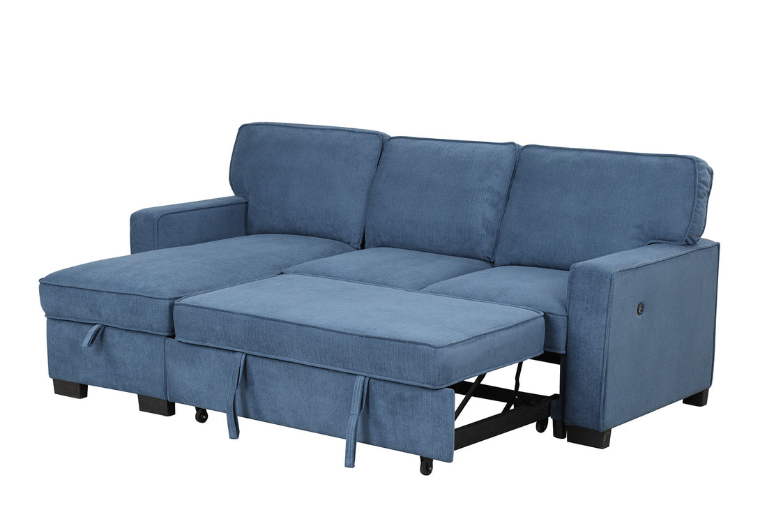 Marcos Sectional With Pull-Out Bed