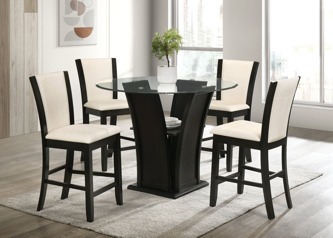 Orlando - Pub Table + 4 Chair Set