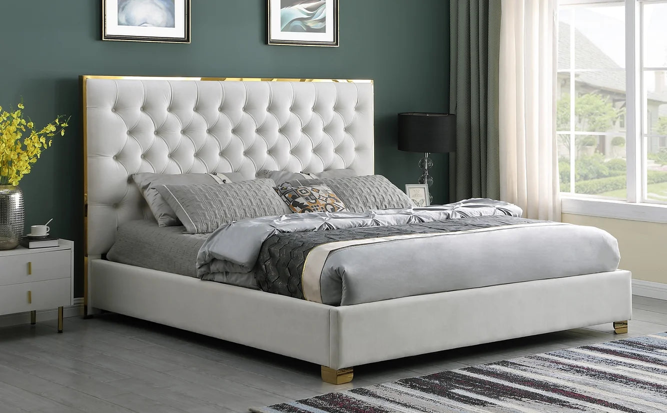 Rose Platform Bed - Q,K