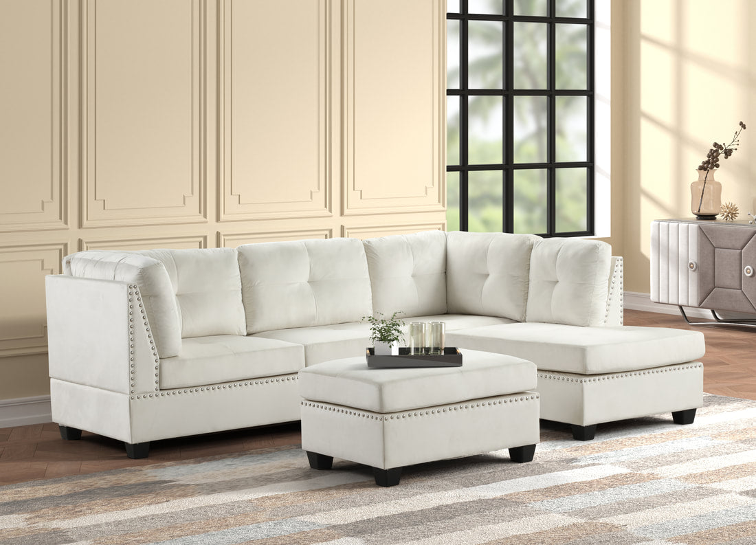 Sienna Sectional + Ottoman Set