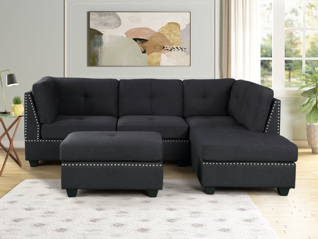 Sienna Sectional + Ottoman Set