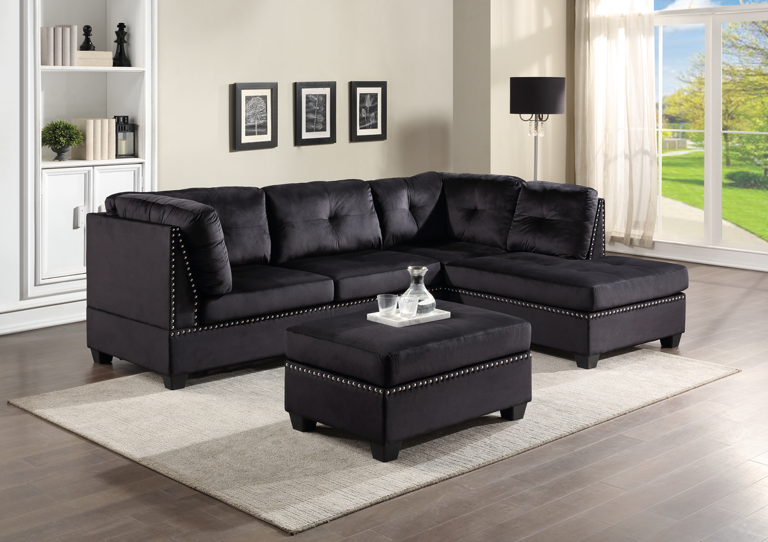 Sienna Sectional + Ottoman Set