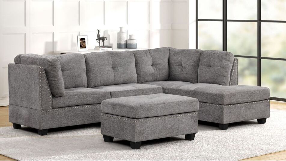 Sienna Sectional + Ottoman Set