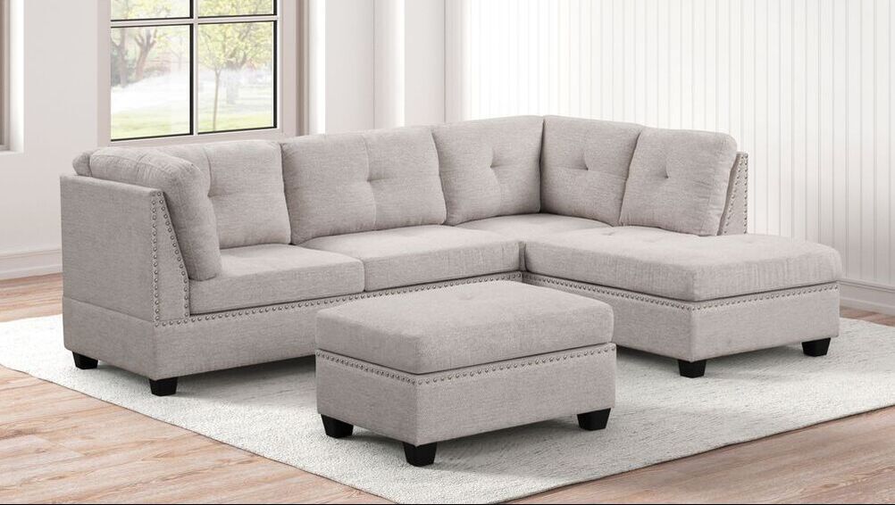 Sienna Sectional + Ottoman Set