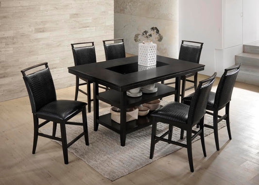 Tommy - Counter Height Table & 6 Chairs Set