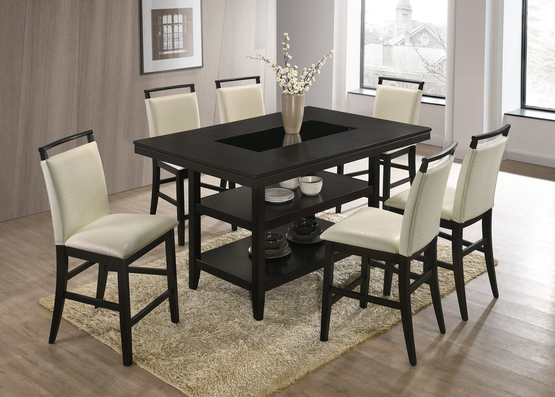 Tommy - Counter Height Table & 6 Chairs Set